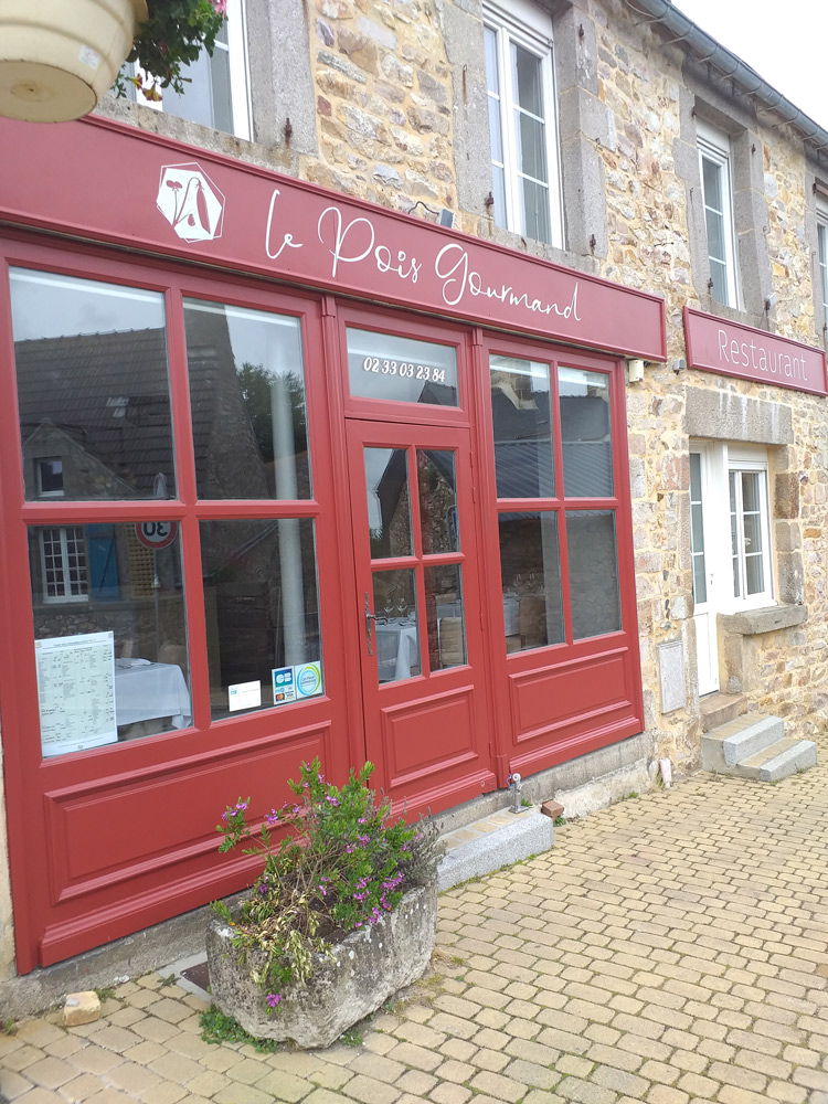 Le Pois Gourmand Restaurant à Les Pieux dans la Manche Normandie